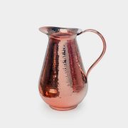 Hammered Copper Water Pitcher | Bevvy Shop